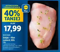 Lidl Filet z piersi indyka Rzeźnik Codzienna Dostawa oferta