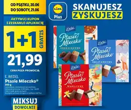Lidl Czekoladki śmietankowe E. Wedel Ptasie Mleczko oferta