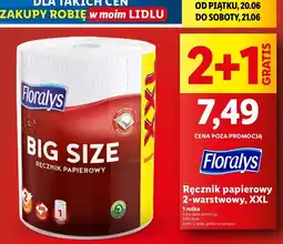 Lidl Ręcznik papierowy Floralys oferta