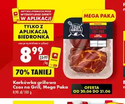 Biedronka Karkówka grillowa Czas na Grill, Mega Paka oferta
