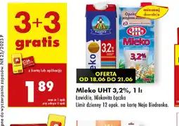 Biedronka Mleko UHT 3,2% oferta