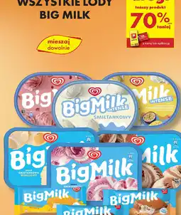 Biedronka Lody Big Milk oferta