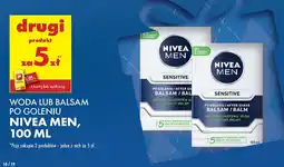 Biedronka Woda lub balsam po goleniu Nivea Men oferta