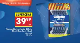 Biedronka Maszynki do golenia Gillette Blue 3 Comfort oferta