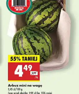 Biedronka Arbuz mini na wagę oferta