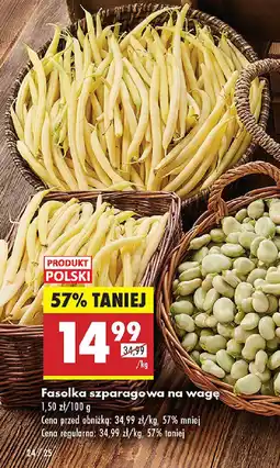 Biedronka Fasolka szparagowa oferta