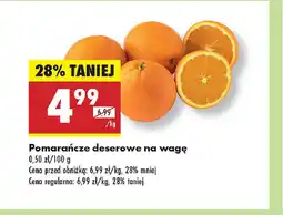Biedronka Pomarańcze deserowe na wagę oferta