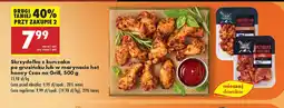 Biedronka Skrzydełka z kurczaka po gruzińsku lub w marynacie hot honey Czas na Grill oferta