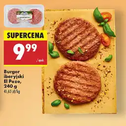 Biedronka Burger iberyjski El Pozo oferta