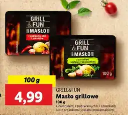 Lidl Masło z czosnkiem Grill and fun oferta