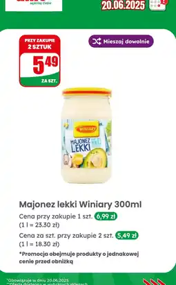Dino Majonez lekki Winiary oferta