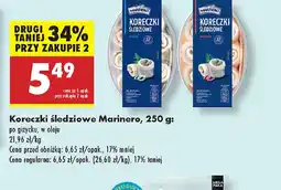 Biedronka Koreczki śledziowe Marinero oferta