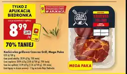 Biedronka Karkówka grillowa plastry Czas na grill oferta