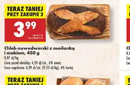 Biedronka Chleb nowodworski z maślanką i makiem oferta