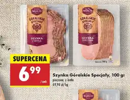 Biedronka Szynka Góralskie Specjały oferta