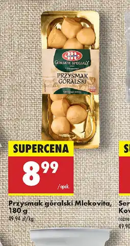 Biedronka Przysmak góralski Mlekovita oferta
