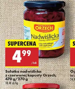 Biedronka Sałatka Nadwiślicka z czerwonej kapusty Orzech oferta
