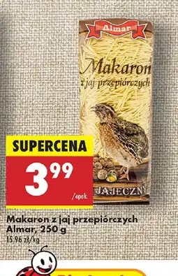 Biedronka Makaron z jaj przepiórczych Almar oferta