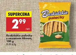 Biedronka Beskidzkie paluchy z sezamem Aksam oferta