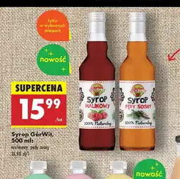 Biedronka Syrop GórWit oferta