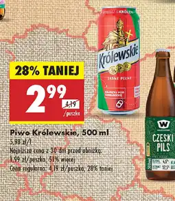 Biedronka Piwo Królewskie oferta