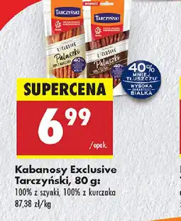 Biedronka Kabanosy Exclusive Tarczyński oferta