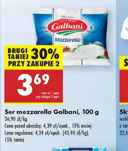 Biedronka Ser mozzarella Galbani oferta