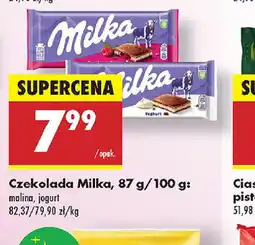 Biedronka Czekolada Milka oferta