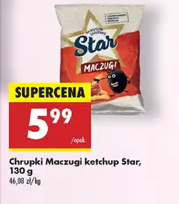 Biedronka Chrupki Maczugi ketchup Star oferta