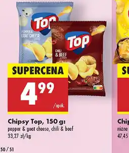 Biedronka Chipsy Top oferta
