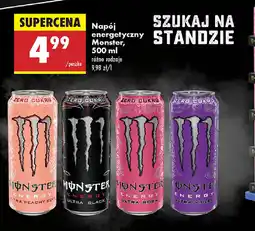 Biedronka Napój energetyczny Monster oferta