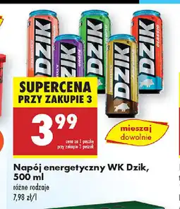 Biedronka Napój energetyczny WK Dzik oferta