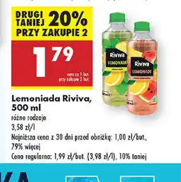 Biedronka Lemoniada Riviva oferta
