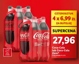 Lidl Napój gazowany Coca-Cola oferta