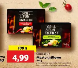 Lidl Masło Grill&Fun oferta