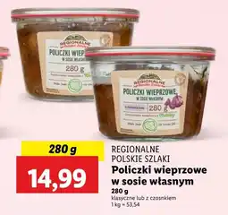 Lidl Policzki wieprzowe Regionalne Szlaki oferta