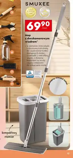 Biedronka Mop z wiadrem Smukee oferta