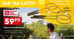 Biedronka Zestaw do badmintona Seven for 7 oferta