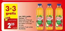 Biedronka Sok jabłkowy 100% Hortex oferta