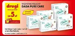 Biedronka Pieluchy 5 junior Dada Pure Care oferta