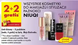 Biedronka Wszystkie kosmetyki do makijażu i stylizacji paznokci Niuqi oferta