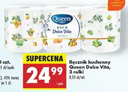 Biedronka Ręcznik kuchenny Queen Dolce Vita oferta