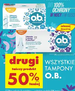 Biedronka Wszystkie tampony o.b. oferta