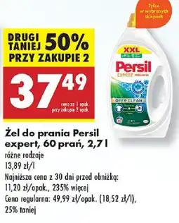 Biedronka Żel do prania Persil expert oferta