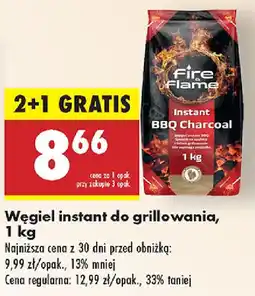 Biedronka Węgiel instant do grillowania oferta