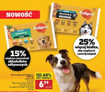 Biedronka Karma dla psa Pedigree oferta