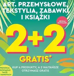 Biedronka Art. przemysłowe tekstylia, zabawki i książki oferta
