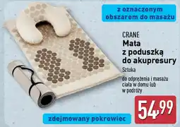 ALDI Crane mata z poduszką do akupresury oferta
