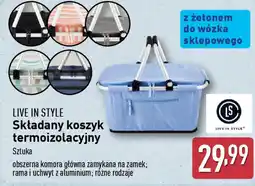 ALDI Live in style składany koszyk termoizolacyjny oferta
