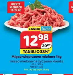 Delfin Mięso wieprzowe mielone oferta